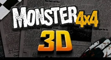 Monster 4x4 3D (Usa) screen shot title